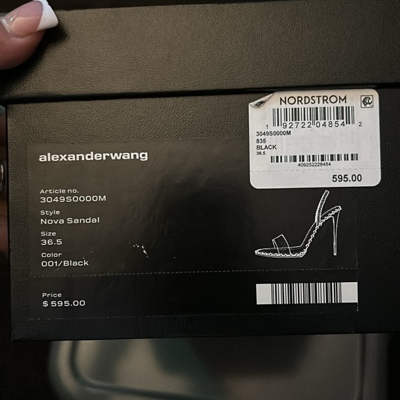 Alexander Wang Nova Slingback High Heel Sandal - Picture 11 of 13